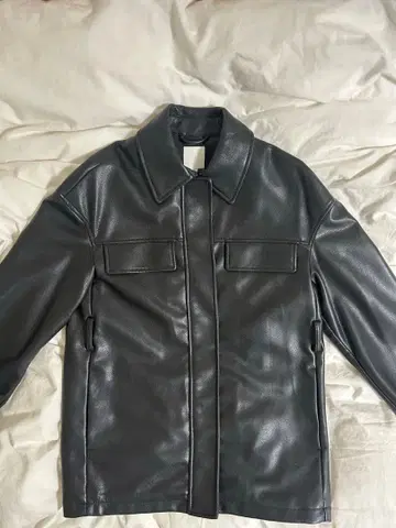 h&m 가죽 자켓