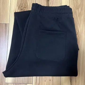 UNIQLO C 맨투맨 와이드 팬츠 L 블랙