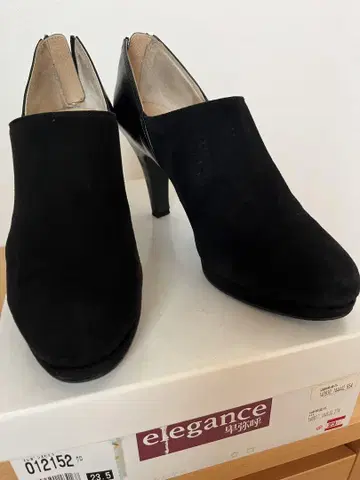 히미코 elegance 23.5 블랙 숏부츠 부티