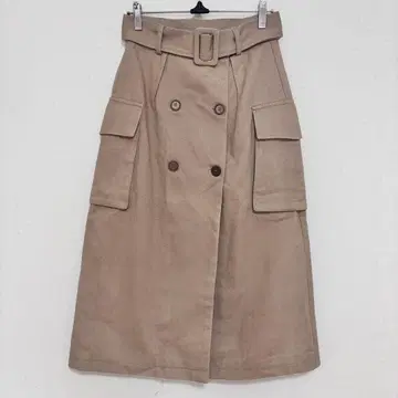 Brown&Street 트렌치풍 벨트 스커트 S 사이즈