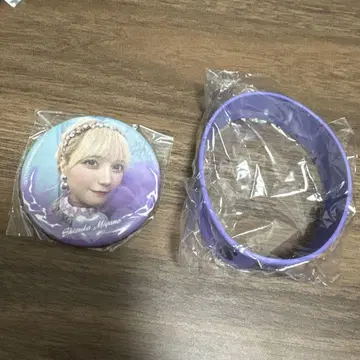 [ CANDY TUNE ] 미야노 시즈카 러버 밴드와 캔뱃지 세트