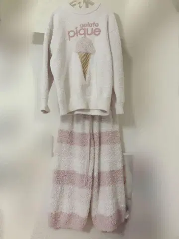 gelato pique 젤라피케 아이스 룸웨어 핑크 세트