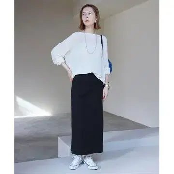 40/-분또I라인 스커트 36