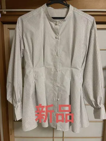PLST 스트라이프 긴팔 셔츠 S 사이즈
