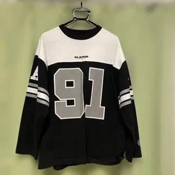 XLARGE 긴팔 티셔츠 91 넘버 L 사이즈