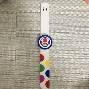 마리오 파워업 밴드 토드 디자인