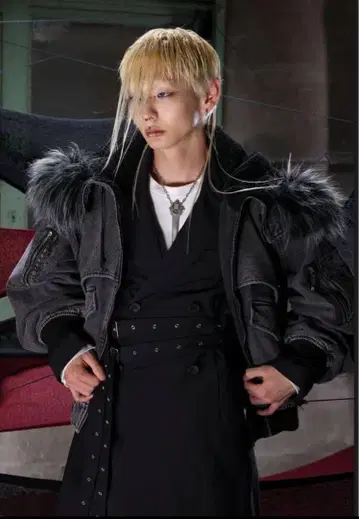 HARE UNDERGROUND MODE ZIP 퍼 데님 자켓 완판템