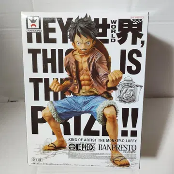 원피스 KING OF ARTIST 루피 피규어