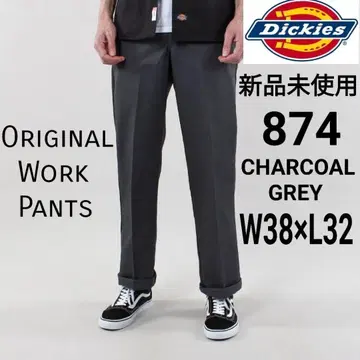 미사용 새상품 디키즈 874 워크 팬츠 W38 x L32 차콜 CH