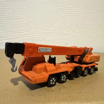 토미카 TADANO 하이드로 크레인 오렌지 TG-452 당시물