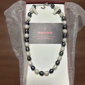 NONNA 진주 목걸이 귀걸이 세트