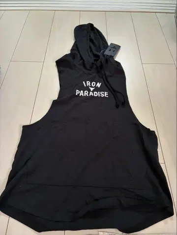 아이언 파라다이스 블랙 탱크탑 MD
