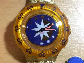 [새상품급] 스와치 Scuba 200 GOLDEN ISLAND SDK