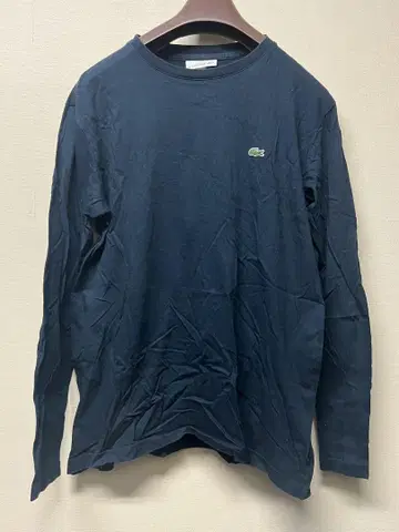 LACOSTE 네이비 긴팔 T셔츠 US M