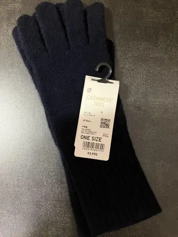 유니클로 UNIQLO 캐시미어 니트 그로브 네이비