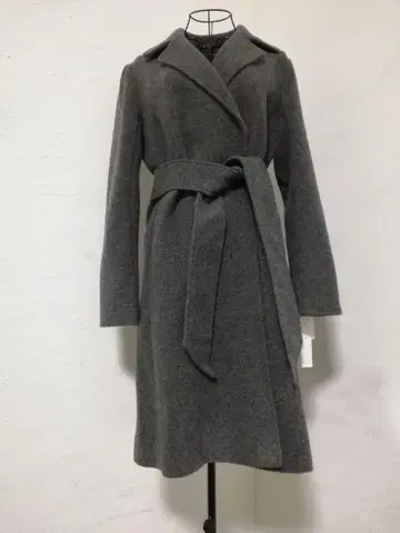 그레이 롱 코트
