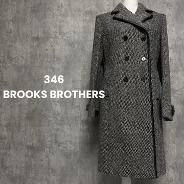 BROOKS BROTHERS 346 롱 코트 체스터 코트