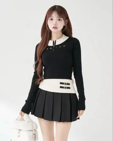 darich 다리치 DARICH 니트 셋업 블랙