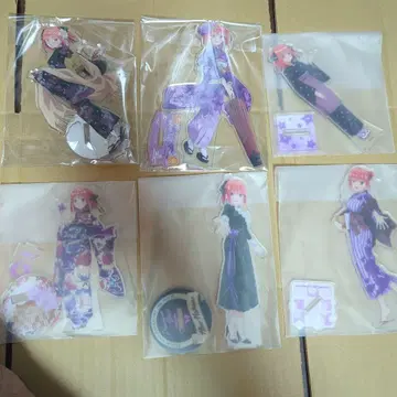 5등분의 신부 나카노 니노 아크릴 스탠드 6개 세트