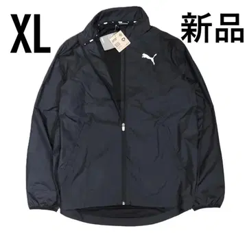 새상품 푸마 뒷면 메쉬 윈드 자켓 588865 블랙 XL LL