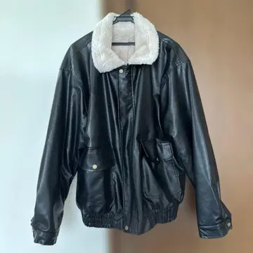 shein 가죽 오버 사이즈 자켓