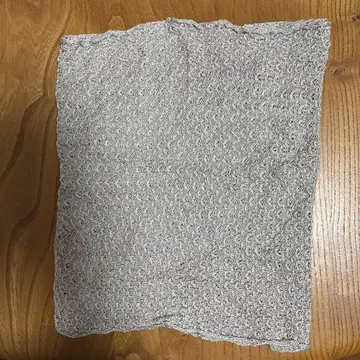 실크 넥워머 그레이 일본제