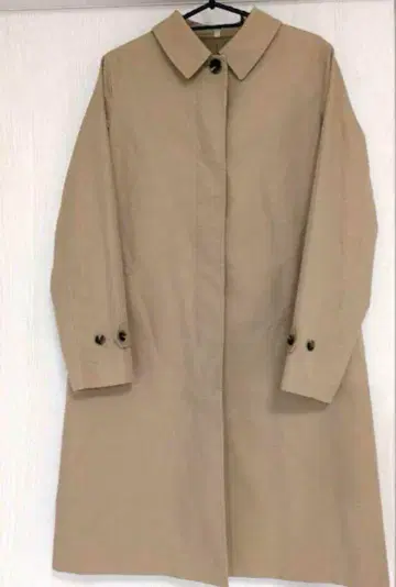 미사용 새상품 무인양품 스텐카라 코트 네이비 L
