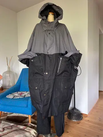 마운틴 파카 나일론 자켓 구제 의류 빈티지