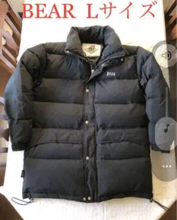 새상품급 BEAR 다운 코트 다운 점퍼 L 사이즈 베어