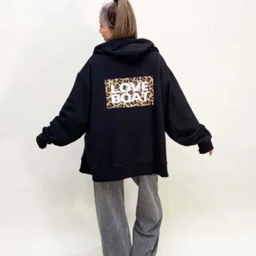 LOVE BOAT BIG 집업 후드티
