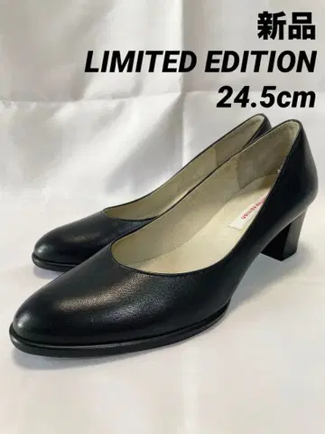 [ 새상품 ] Limited Edition 천연 가죽 펌프스 24.5cm