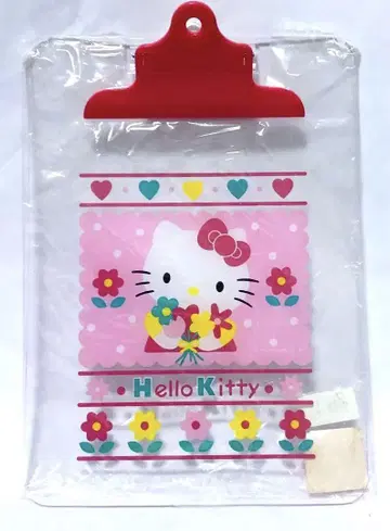 산리오 헬로키티 레트로 레어 희귀 키티 클립보드