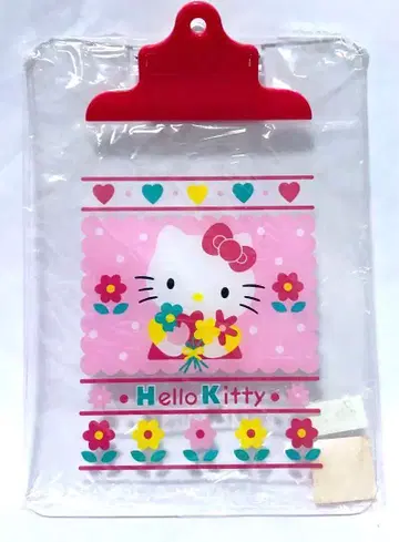 산리오 헬로키티 1995년제 레어 키티 클립보드
