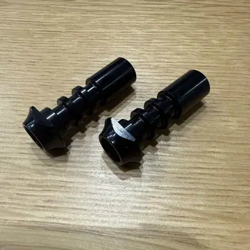 DRT 바리얼 경량 스페이서 샤프트 블랙 2개 세트