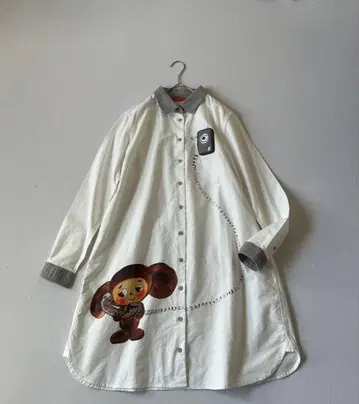 그라니프 graniph x 체부라시카 셔츠 원피스