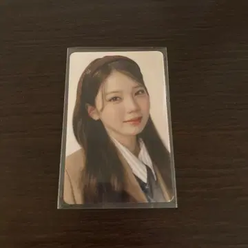 NiziU 아야카 1만엔 구매 혜택 트레이딩 카드