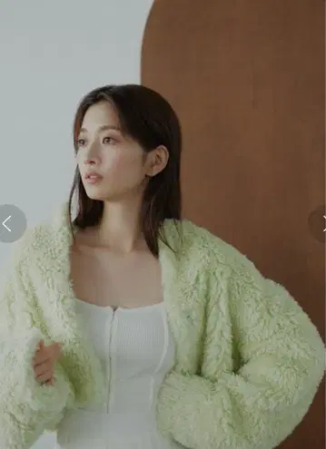 SNIDEL Sustainable 숏 보아 코트