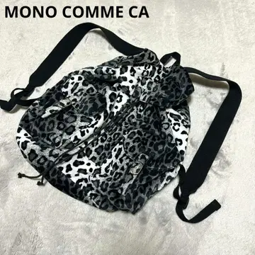 [ 새상품급 ] MONO COMME CA 모노사 제브라 백팩 퍼
