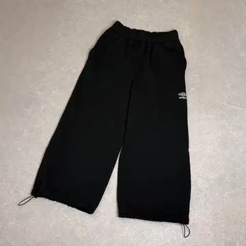 UMBRO x PUBLUX 스웨트 팬츠 블랙 M 별주 로고 자수