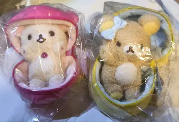 리락쿠마 니코니코 Happy for you 봉제 인형 세트