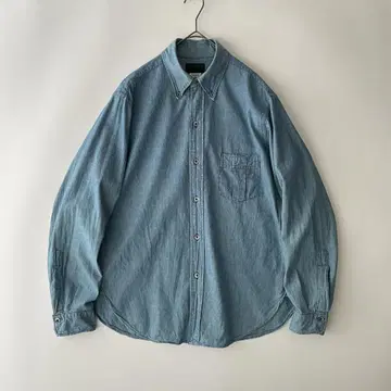 THE CORONA UTILTY (i) M 샴브레이 버튼 다운 셔츠