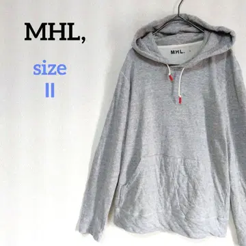 마가렛호웰 MHL 후디 티셔츠 풀오버 후드티 면