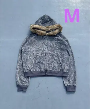 9090 Thermal Assort Fur Zip Hoodie