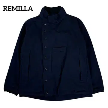 REMILLA 레미라 데크트 자켓 울 자켓 네이비 사이즈 M