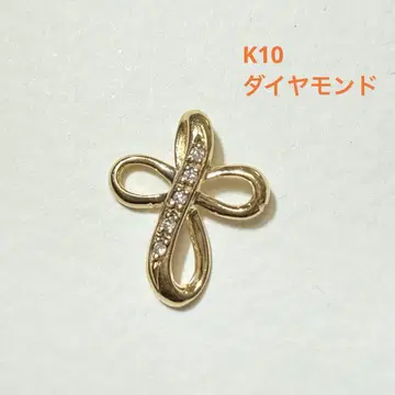 K10 다이아몬드 펜던트 탑 참