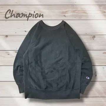 Champion 리버스 위브 XL 파랑 택 무지