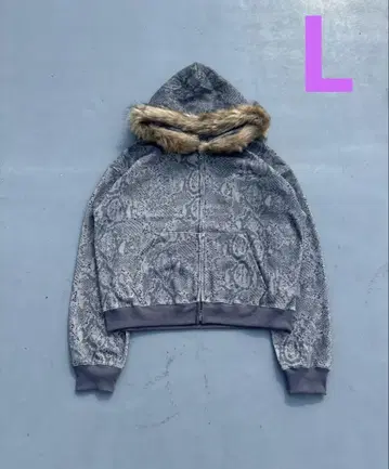 9090 Thermal Assort Fur Zip Hoodie