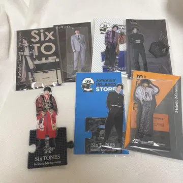 SixTONES 호쿠토 마츠무라 아크릴 스탠드 7개 세트