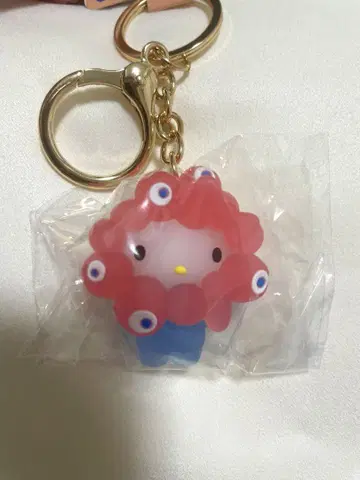 간사이 엑스포  산리오 클리어 입체 키링 키티짱