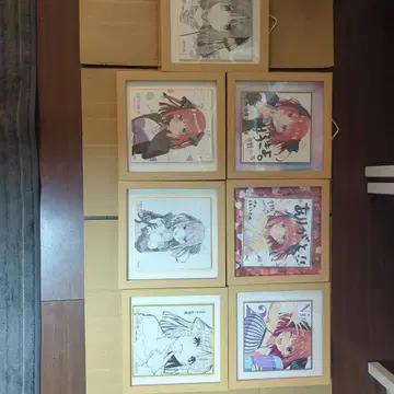 5등분의 신부 나카노 니노 색지 7세트